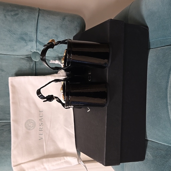 Versace Slingback Heels - Picture 3 of 7